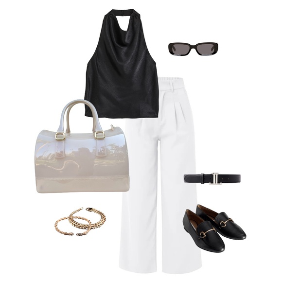 Furla Candy Boston Tote – Large Stone Jelly PVC Bag - Picture 2 of 10